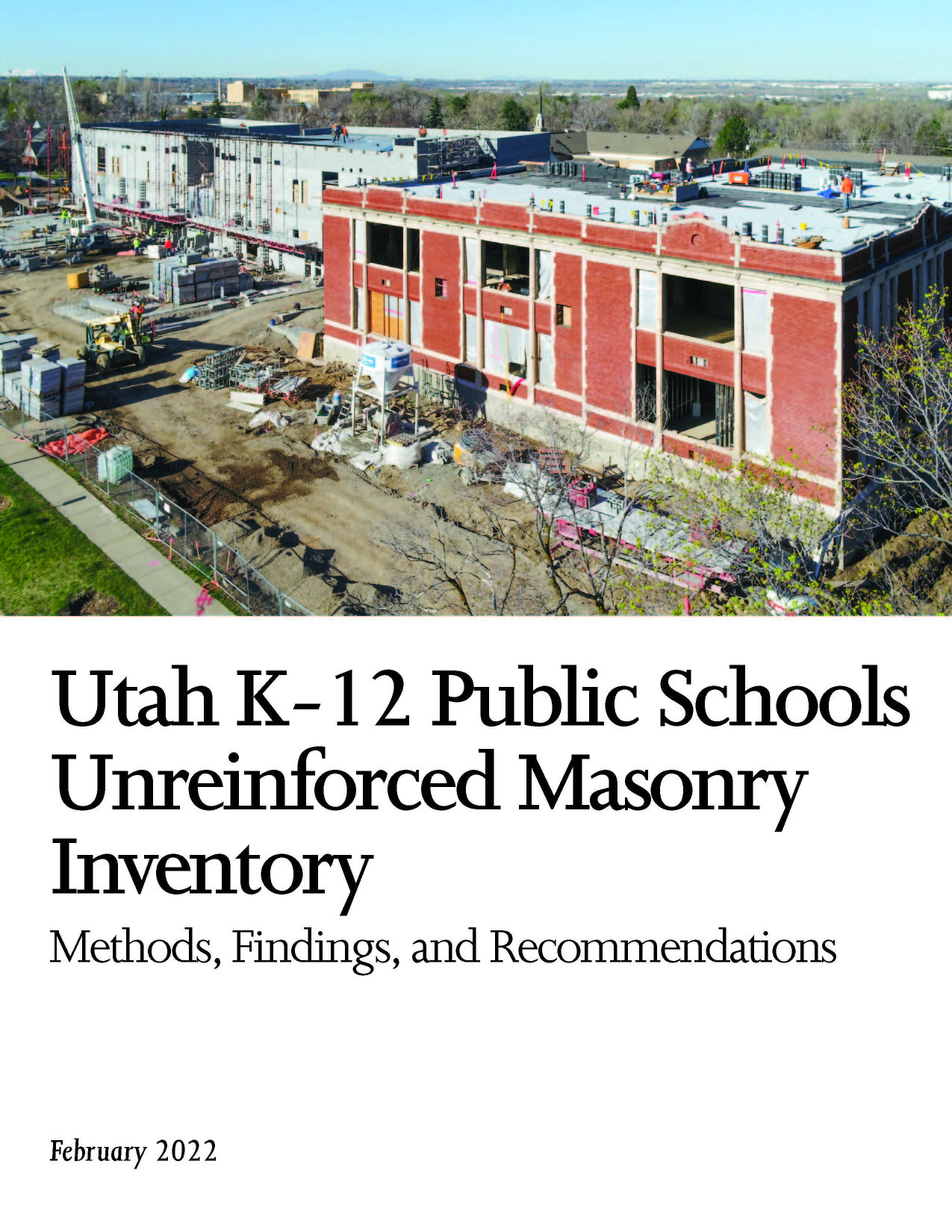 Utah K 12 Public Schools URM Inventory 2022